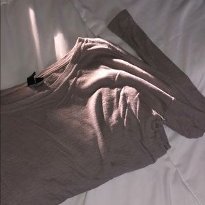 tan long sleeve shirt